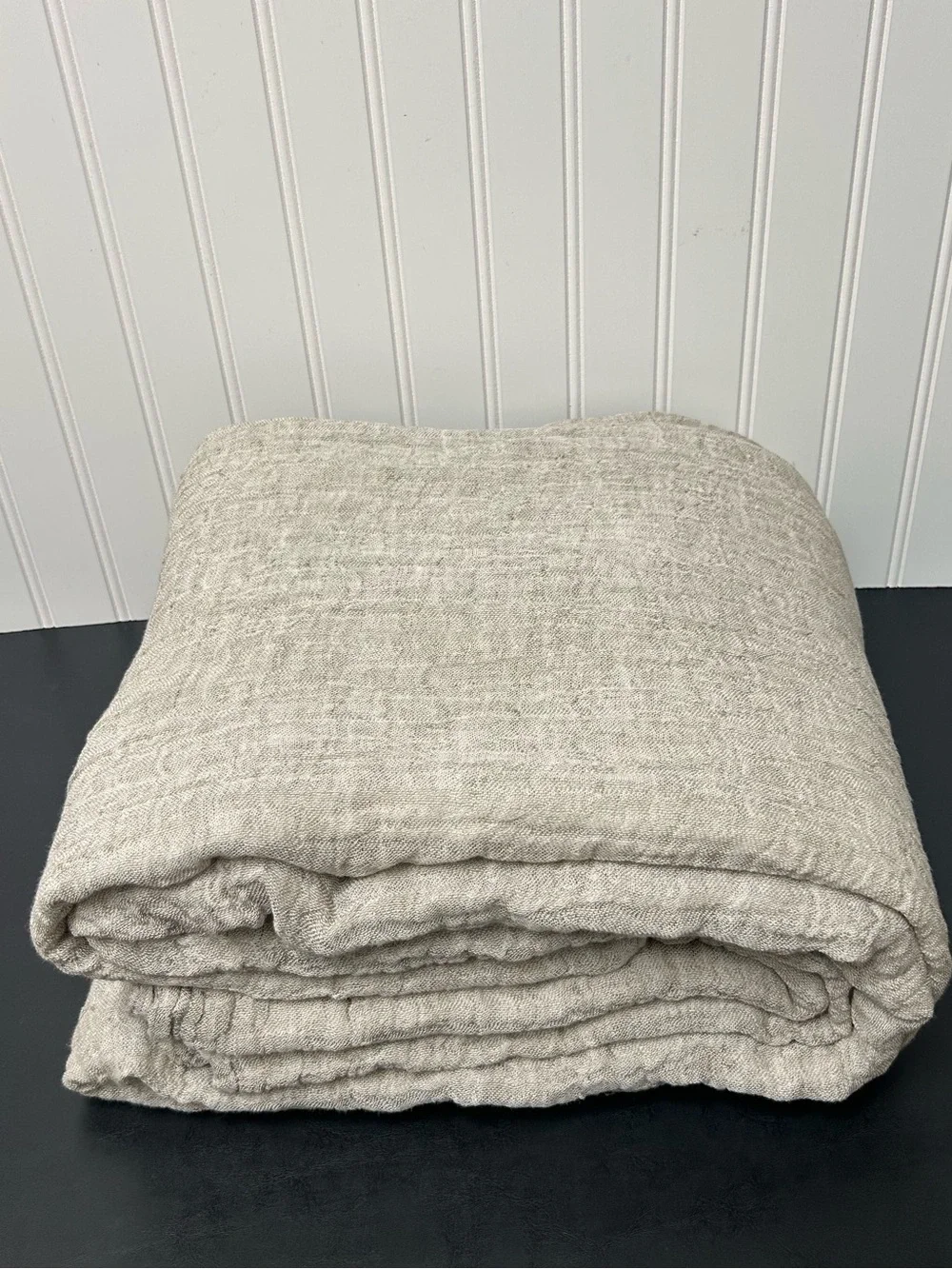 Pottery Barn cloud blanket queen
